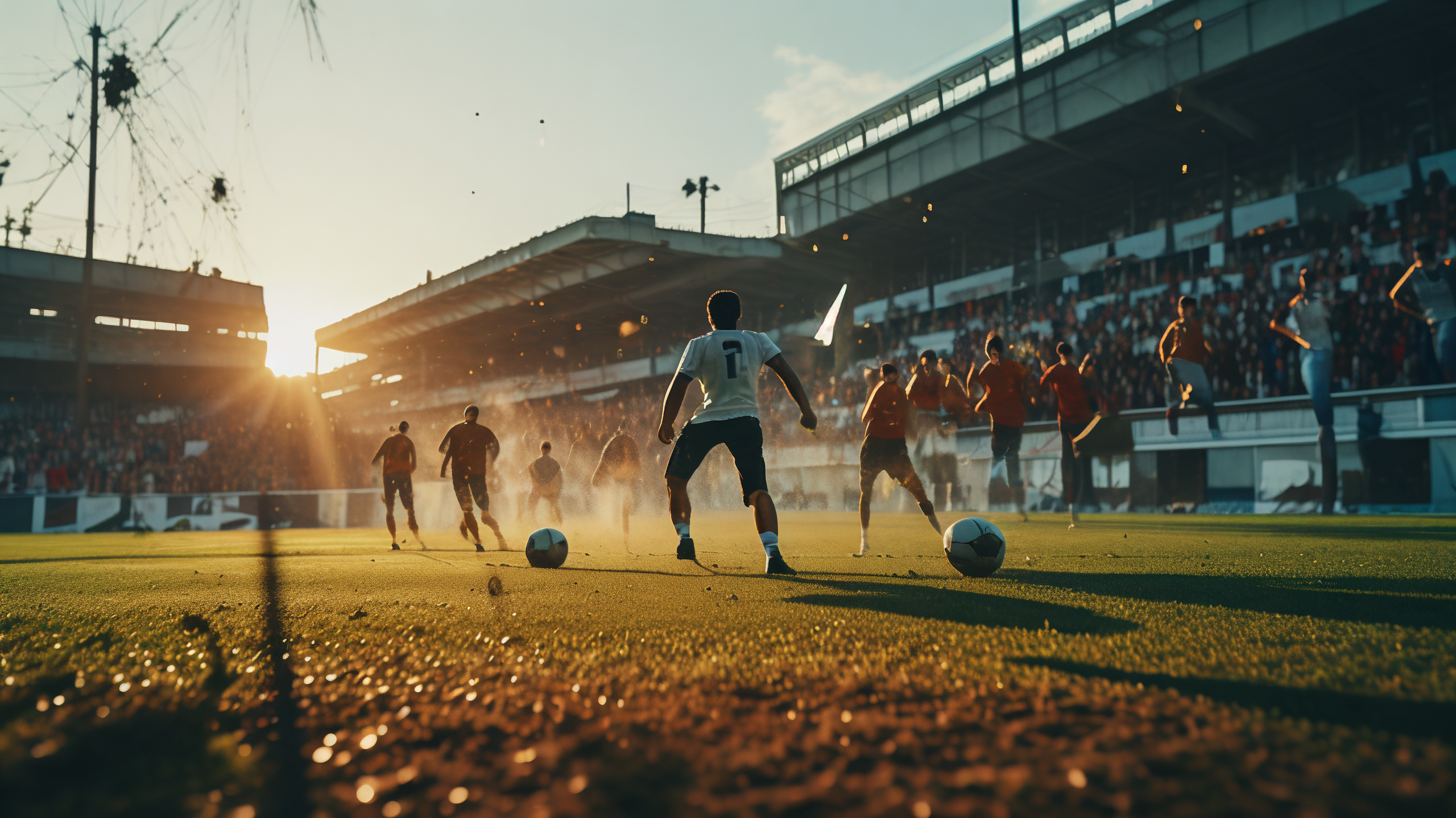 足球场上精彩瞬间，引发热议