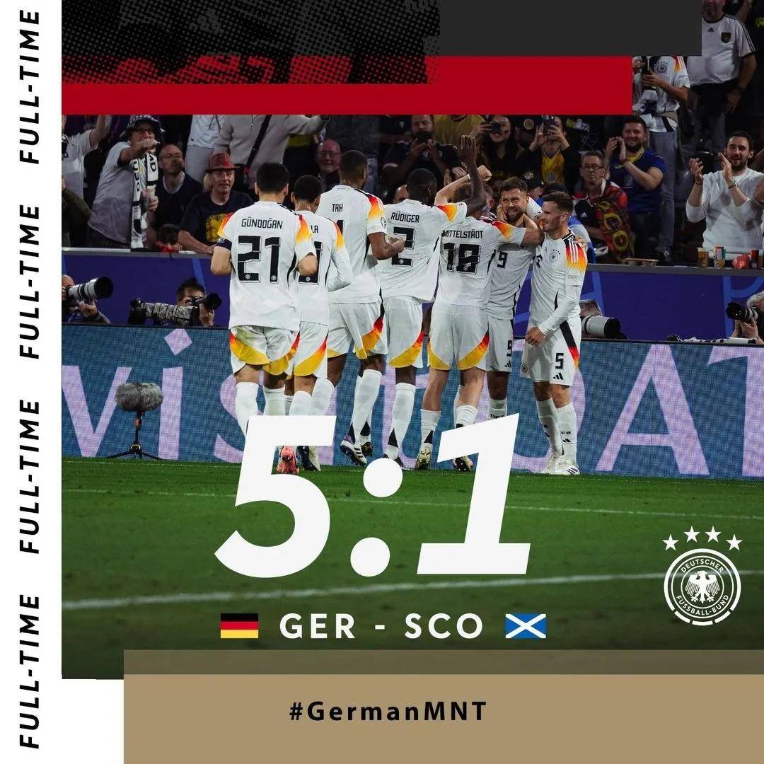 德国队踢出团结战术，战胜对手